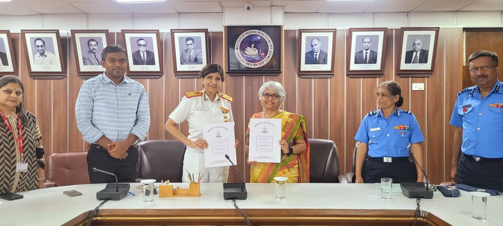 एएफएमएस और निमहंस, बेंगलुरु ने सहयोगात्मक अनुसंधान एवं प्रशिक्षण के लिए समझौता ज्ञापन पर हस्ताक्षर किए