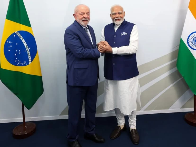 Prime Minister meets with the President of Brazil
