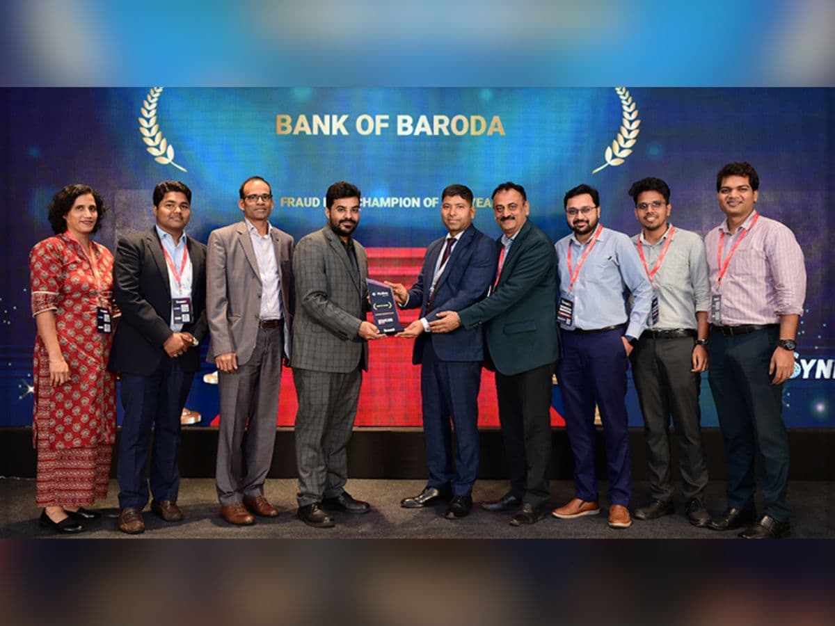Bank of Baroda won four awards at 12th Edition of India Fraud Risk Summit and Awards 2025