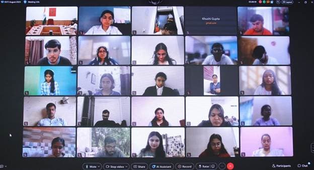 एनएचआरसी, भारत ने अपना दो सप्ताह का ऑनलाइन अल्पकालिक इंटर्नशिप कार्यक्रम शुरू किया