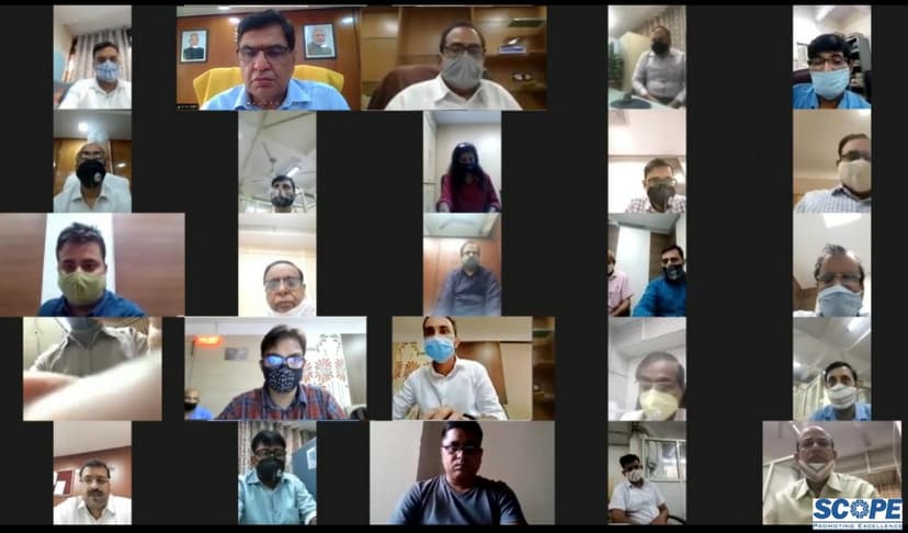 SCOPE ने कोरोना के खिलाफ लड़ने का संकल्प लिया