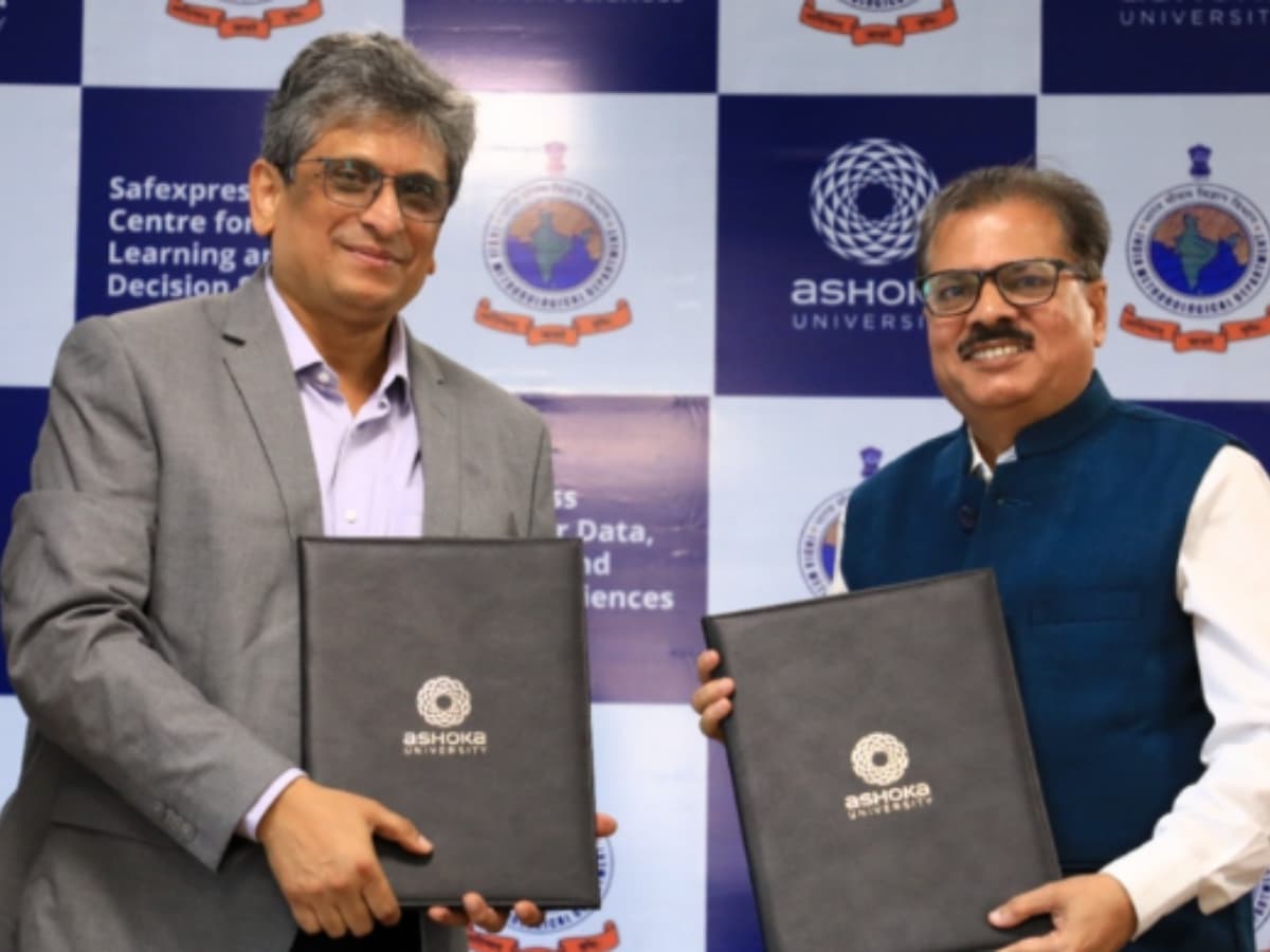 IMD और अशोका विश्वविद्यालय ने जलवायु विज्ञान में सहयोग के लिए समझौता ज्ञापन पर हस्ताक्षर किए