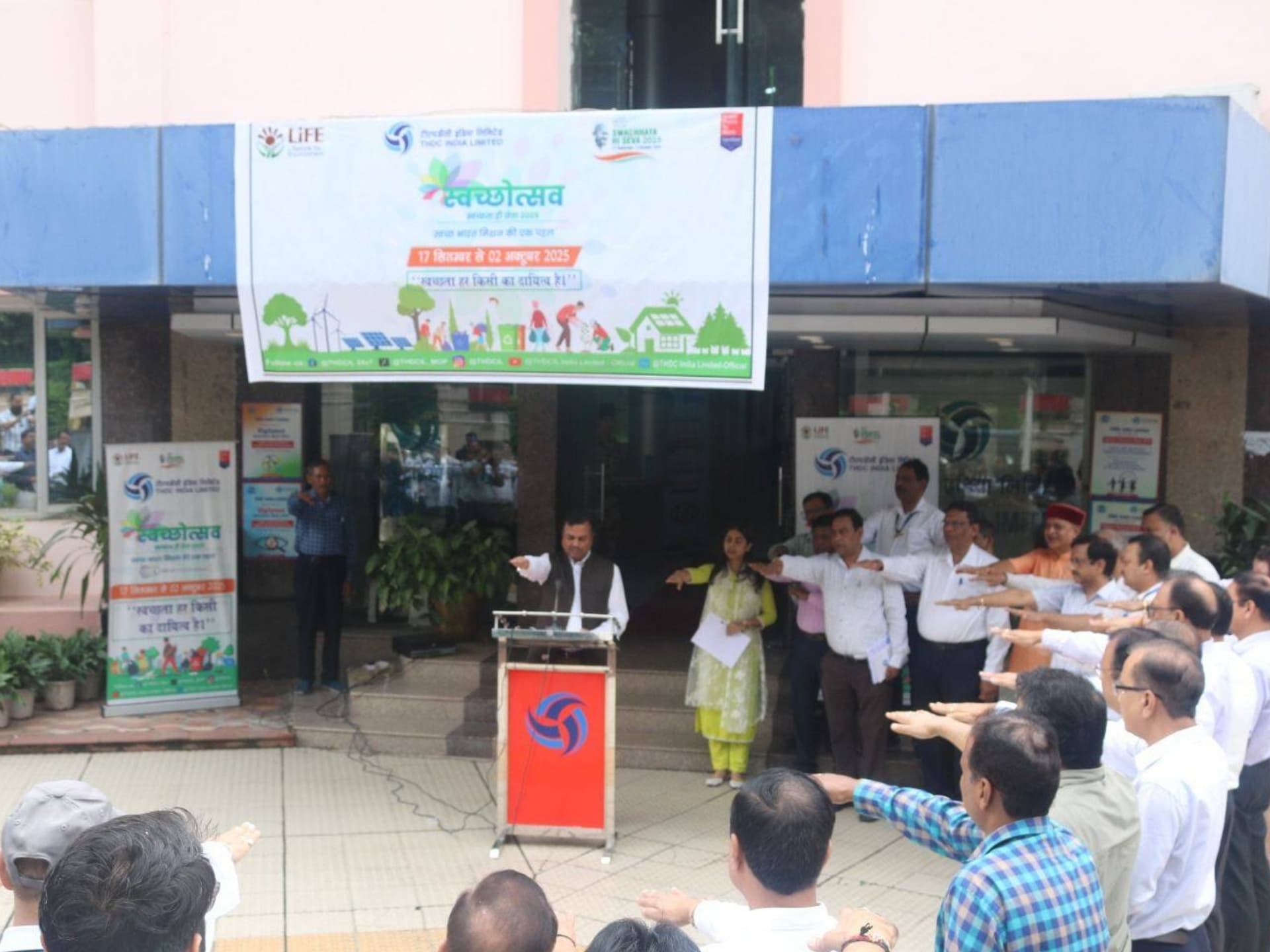THDC India Limited launches Swachhata Hi Seva 2025 campaign with focus on clean and green festivities
