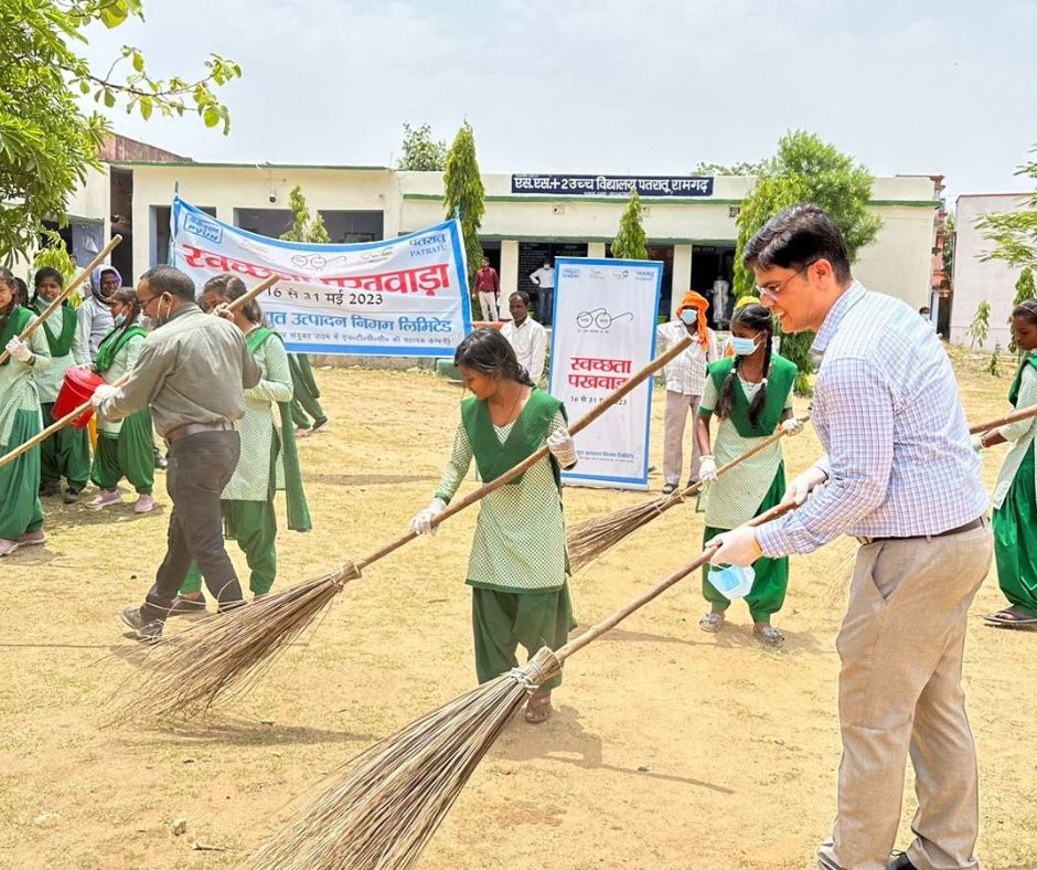 पीवीयूएन, पतरातू में स्वच्छ भारत अभियान के तहत स्वच्छता पखवाड़ा का किया गया आयोजन