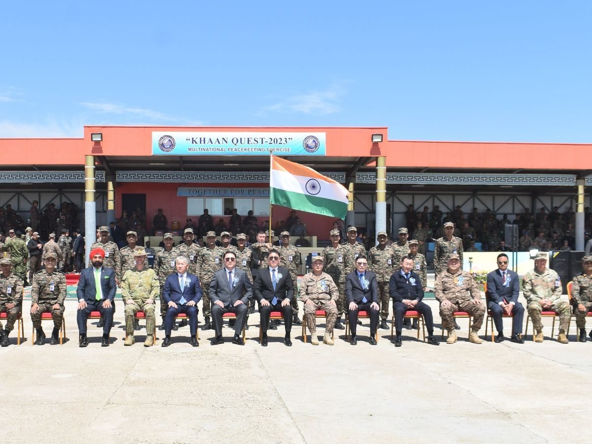 भारतीय सैन्य दल ने 'एक्स खान क्वेस्ट 2023' में भाग लिया; जानिए क्या है पूरी खबर 