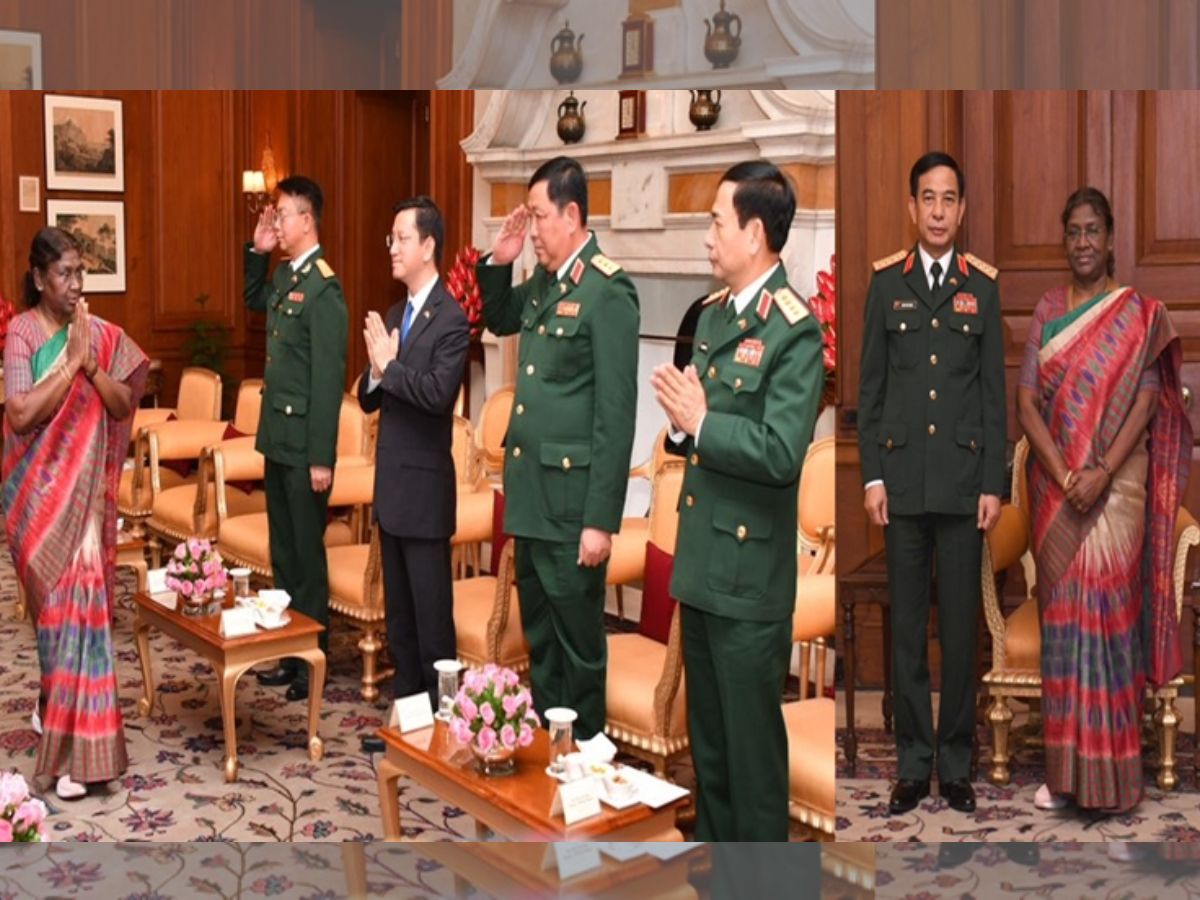 भारतीय राष्ट्रपति मुर्मु से वियतनाम के रक्षा मंत्री गियांग ने की मुलाकात; पढ़िए पूरी ख़बर