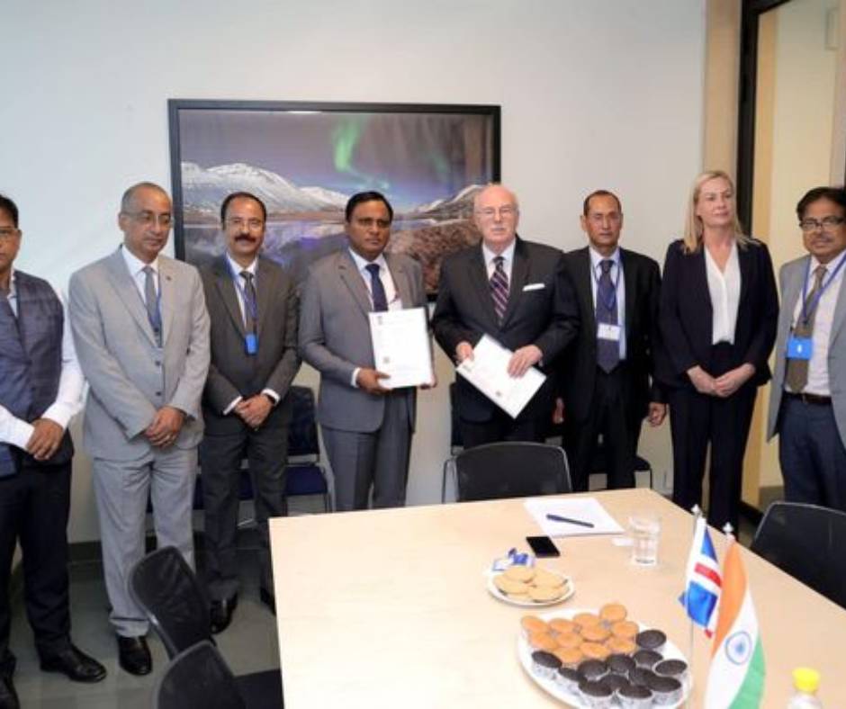 ऑइल इंडिया लिमिटेड और आइसलैंड जिओसर्वे (आईएसओआर) ने भारत में जियोथर्मल एनर्जी के अन्वेषण और विकास के लिए समझौता ज्ञापन पर किया हस्ताक्षर