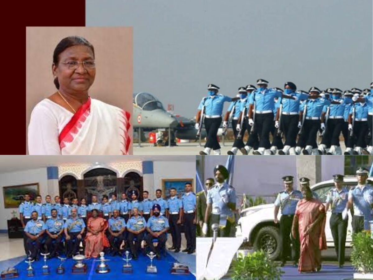 राष्ट्रपति मुर्मु ने वायु सेना अकादमी, डंडीगल में संयुक्त स्नातक परेड की समीक्षा की; पढ़िए पूरी ख़बर