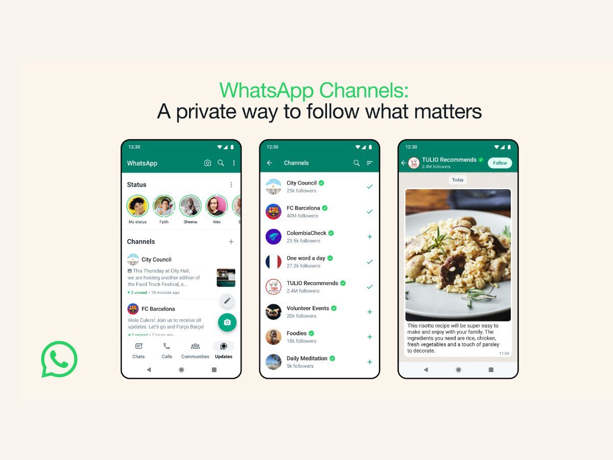 व्हाट्सएप ने पेश किया  नया फीचर 'चैनल', पढ़िए पूरी ख़बर